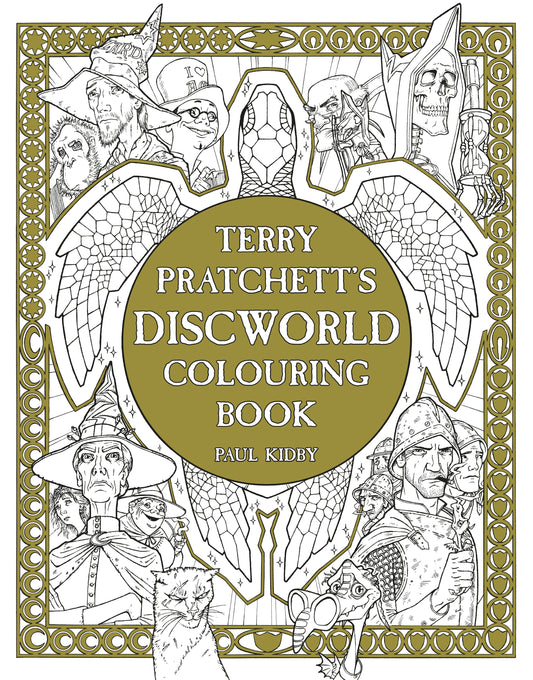 Terry Pratchett's Discworld Colouring Book by Paul Kidby