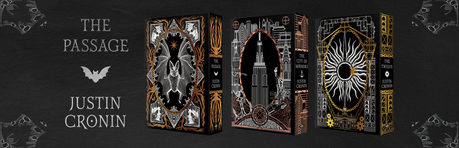 THE PASSAGE TRILOGY: Gollancz Emporium Exclusive deluxe hardbacks, signed by Justin Cronin