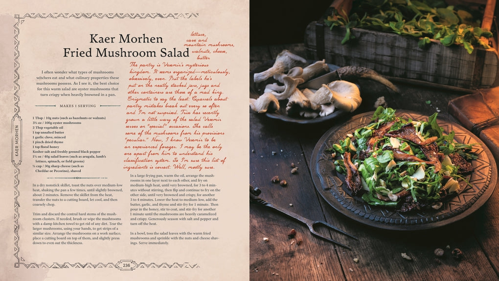 The Witcher Official Cookbook by Anita Sarna, Karolina Krupecka