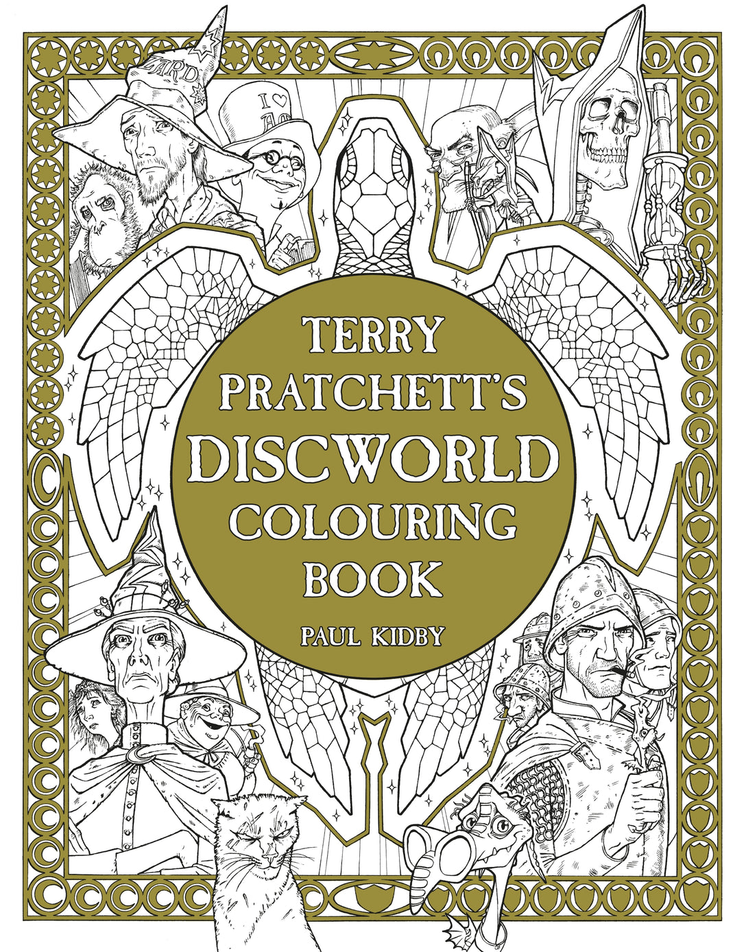 Terry Pratchett's Discworld Colouring Book by Paul Kidby