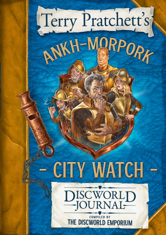 The Ankh-Morpork City Watch Discworld Journal by Terry Pratchett, The Discworld Emporium
